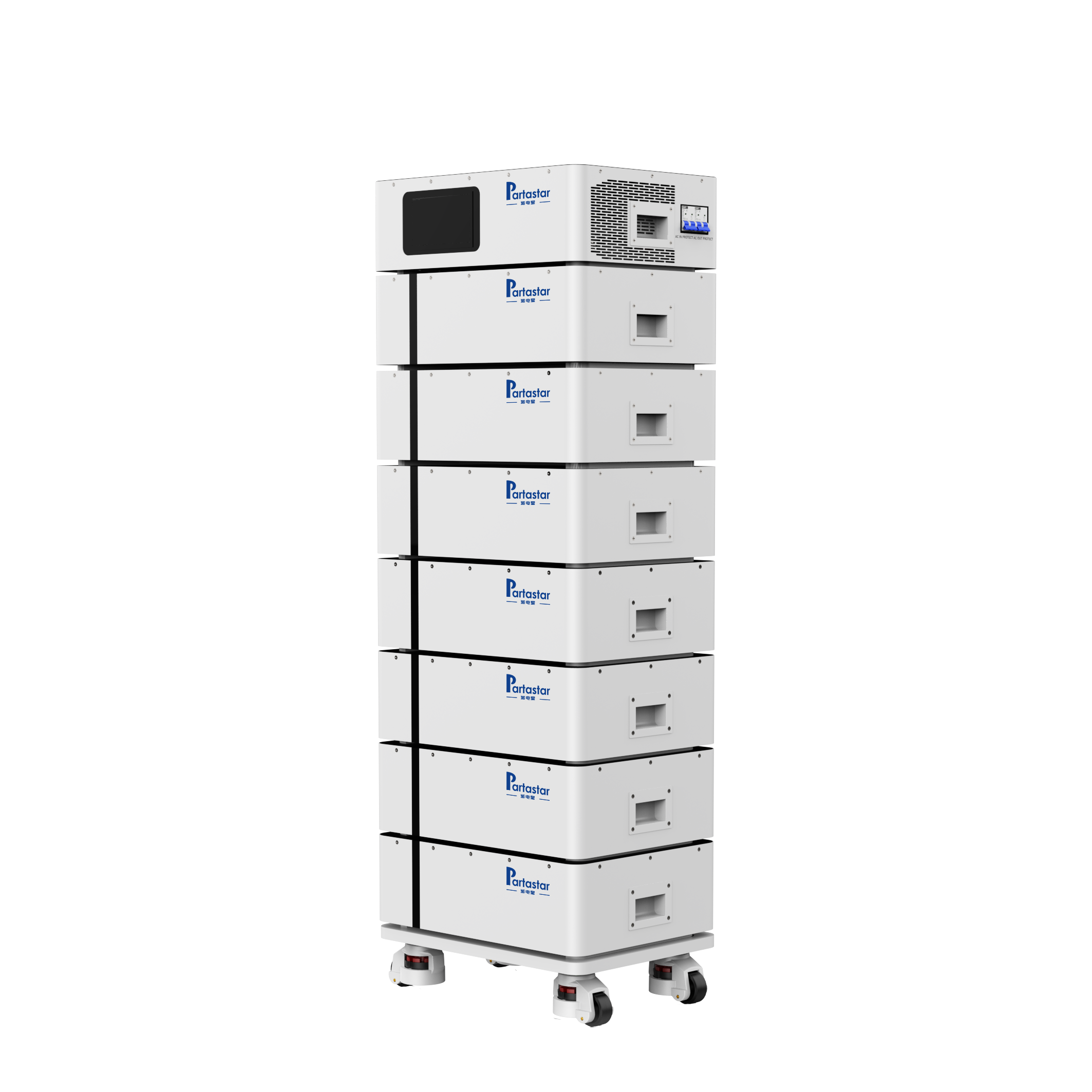 51.2V 100Ah 5.12度堆叠储能电池组